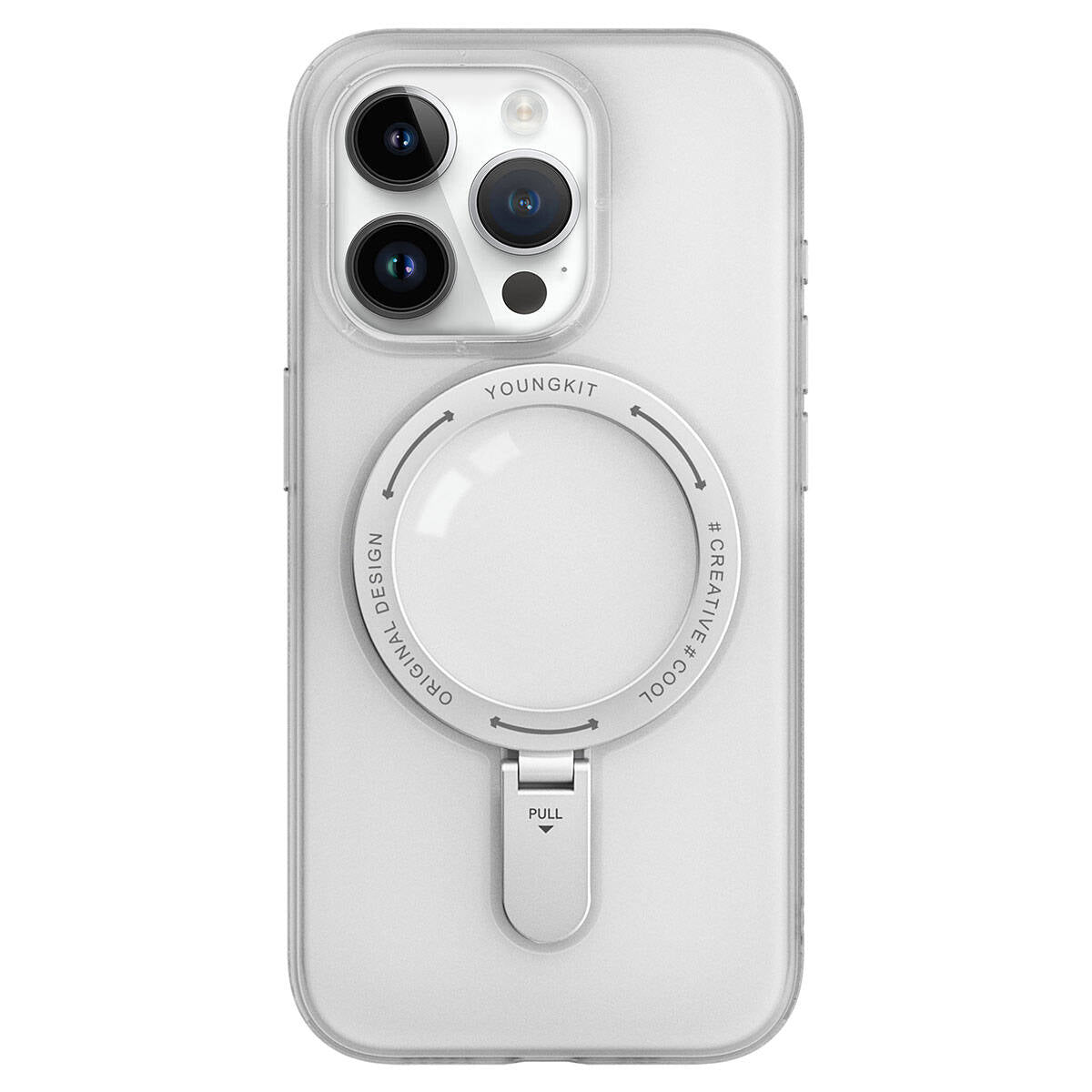 Youngkit Rock Serisi iPhone 15 Pro Max Magsafe Şarj Özellikli Telefon Kılıfı - 1 Youngkit Rock Serisi iPhone 15 Pro Max Magsafe Şarj Özellikli Telefon Kılıfı - 1